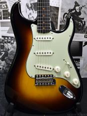 Custom Build Vintage Custom 1959 Stratocaster FLASH-COAT N.O.S. -Wide Black 2 Color Sunburst- 2018US