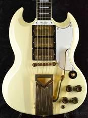 【決算セール!! 】~60th Anniversary~ 1961 Les Paul SG Custom With Sideways Vibrola VOS -Polaris White-【3.73k