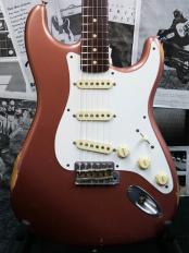 MBS 1961 Stratocaster Relic Matching Headstock -Burgundy Mist Metallic- by Dale Wilson 2013USED!!【全国