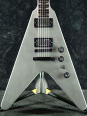 Dave Mustaine Flying V EXP -Metallic Silver- 【#218020142】【3.29kg】