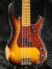 【ギタプラ2024GW 5/6 目玉品】1958 Precision Bass Heavy Relic -Wide Black 3 Color Sunburst-【3.98kg】