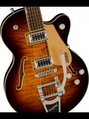 G5655t-QM Electromatic Center Block Jr. Single-cut Quilted Maple with Bigsby -Sweet Tea-【Webショップ限定】