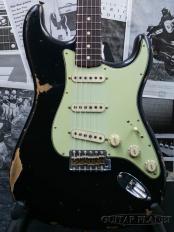MBS 1961 Stratocaster Relic with Cross Grain Checking -Black- by Ron Thorn【全国送料負担!】【48回金利0%対象】