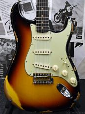 ~Custom Collection~ 1961 Stratocaster Heavy Relic -Super Faded/Aged 3 Color Sunburst-【全国送料負担!】【48回金利