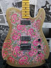 MBS La Cabronita Especial 2PU Relic -Aged Pink/Gold Paisley- by Dennis Galuszka 2018USED!!【全国送料負担!】【