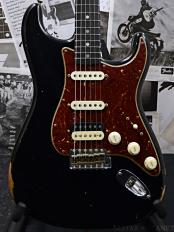 ~Custom Shop Online Event LIMITED #051~ Limited Edition 1967 Stratocaster HSS Relic -Aged Black-【全国送