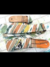 “Frankenthaler“  Guitar Strap 【ハイエンドフロア在庫品】【Made In USA】【ハンドメイド】【ギターストラップ】