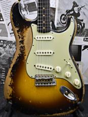 MBS 1962 Stratocaster Heavy Relic -Wide Black 2 Color Sunburst- by Dale Wilson【全国送料負担!】【48回金利0%対象】