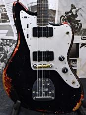 【I様ご決済用ページ】Guitar Planet Exclusive Custom 1960s Jazzmaster Heavy Relic Reverse Headstock -Black over