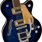 G5655t-QM Electromatic Center Block Jr. Single-cut Quilted Maple with Bigsby -Hudson Sky-【Webショップ限定】