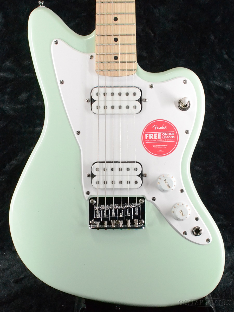 SquierMini Jazzmaster HH -Surf Green-【ミニギター】商品詳細