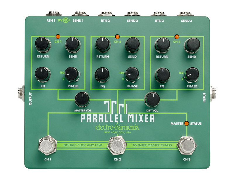 electro-harmonixTri Parallel Mixer《エフェクトループ