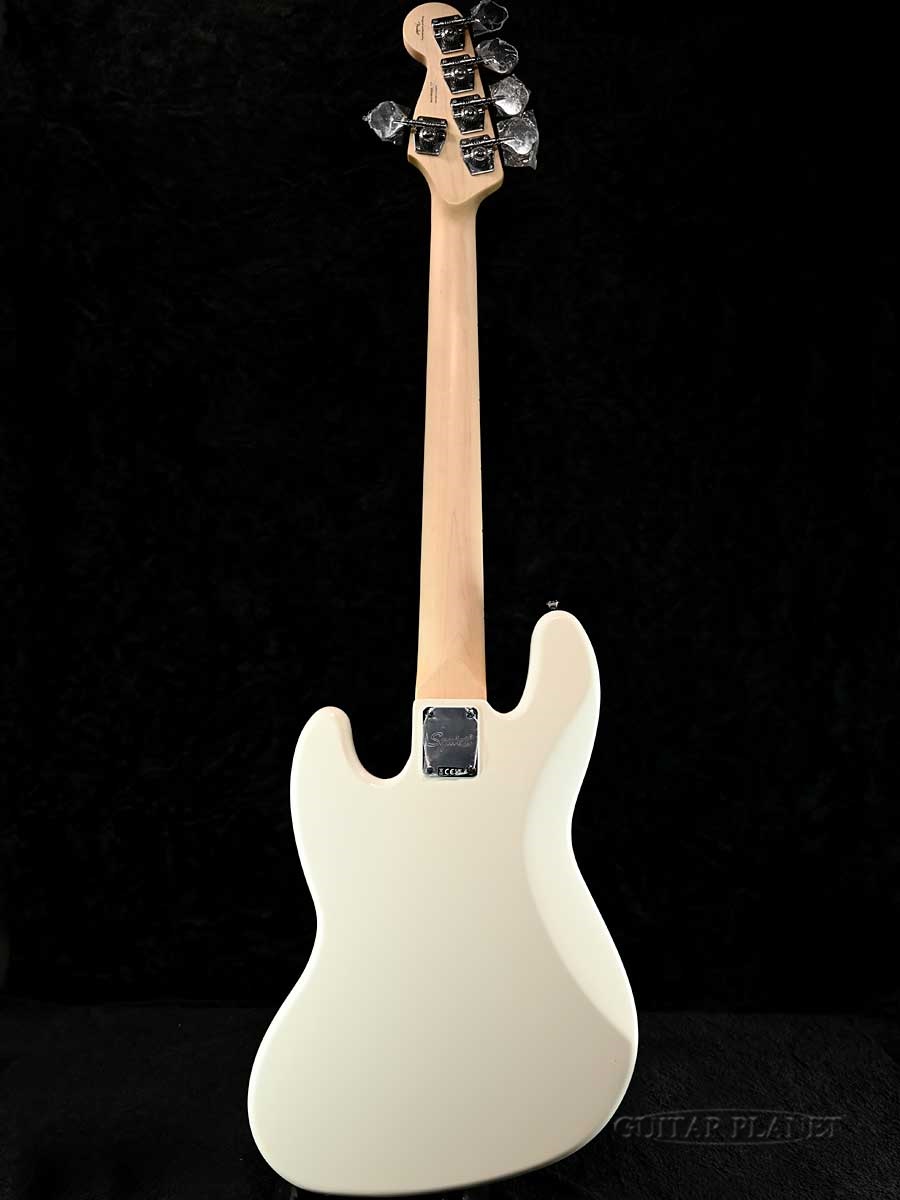 Squier by FenderAffinity Series Jazz Bass V -Olympic White / Maple 