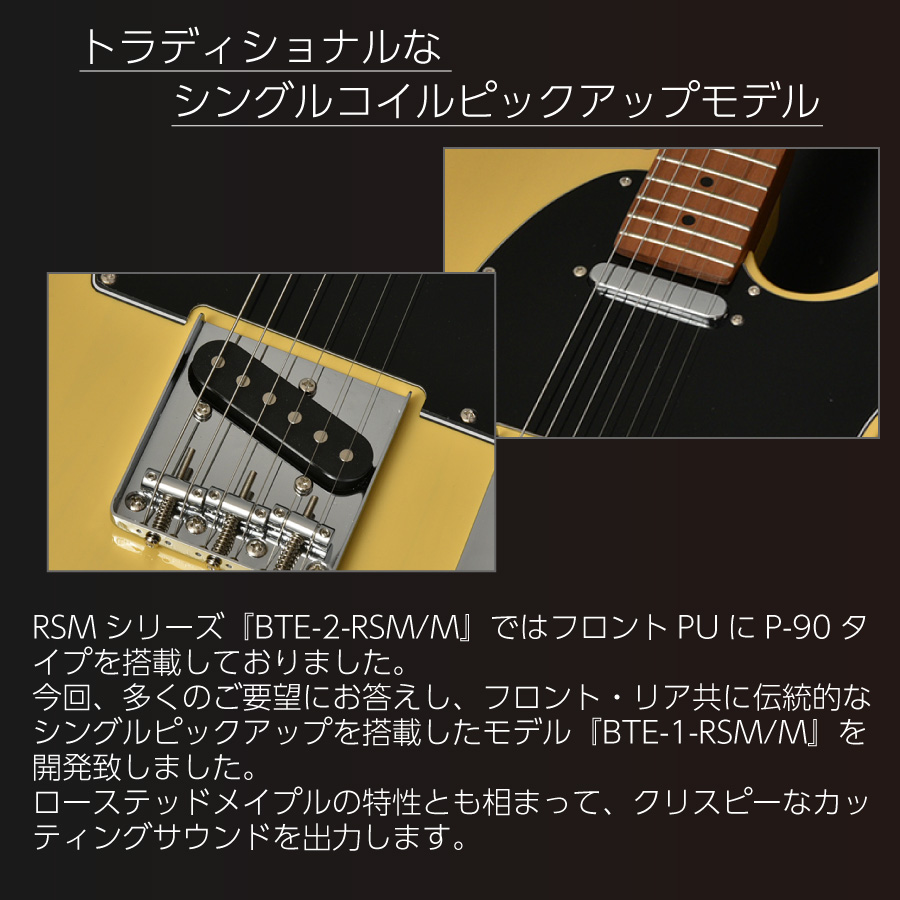 BacchusUniverse Series BTE-1-RSM/M -3TS- │ サンバースト