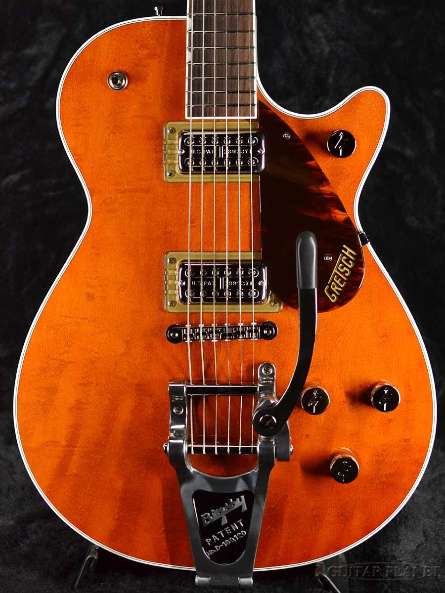 GretschG6128T Players Edition Jet FT with Bigsby-Round-Up Orange