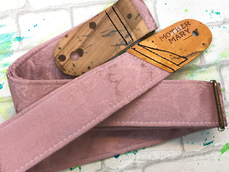 Mother Mary Granny Pink Guitar Strap Made In Usa ハンドメイド ギターストラップ 商品詳細 ギタープラネット 御茶ノ水 楽器の専門店 通信販売 楽器買取