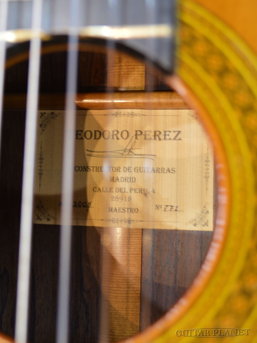 Teodoro Perez【横浜大楽器祭 目玉品】テオドロ・ペレス Maestro【2008