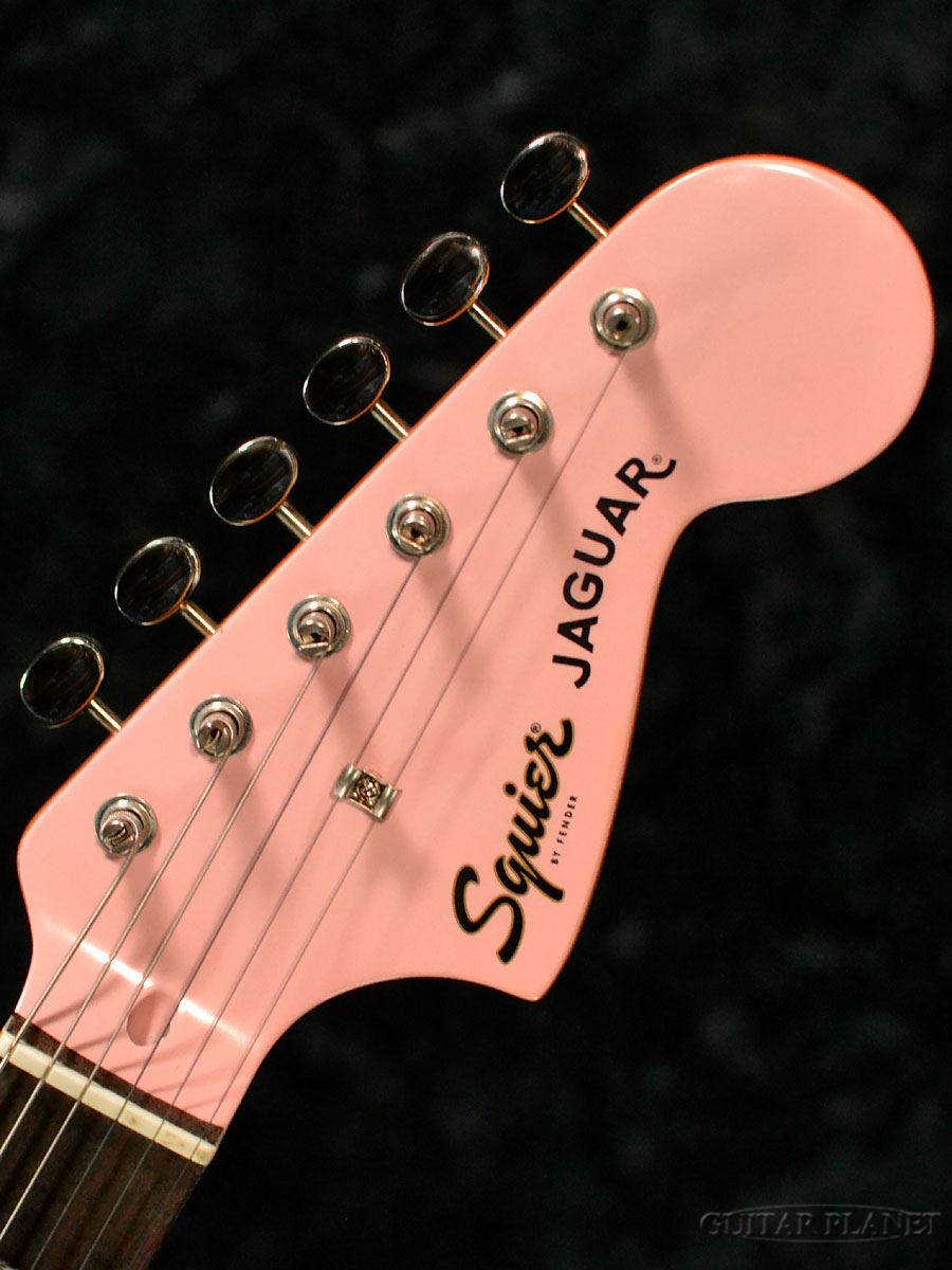 SquierClassic Vibe 60s Jaguar -Shell Pink-《マッチングヘッド