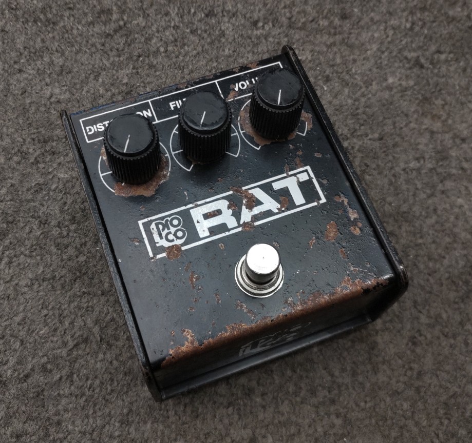 ProCoTHE RAT Black face 1986【LM308N】商品詳細 | ギタープラネット