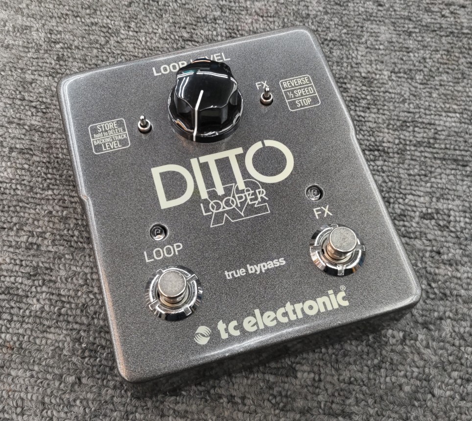 tc electronicDitto X2 Looper【ルーパー】商品詳細 | ギター
