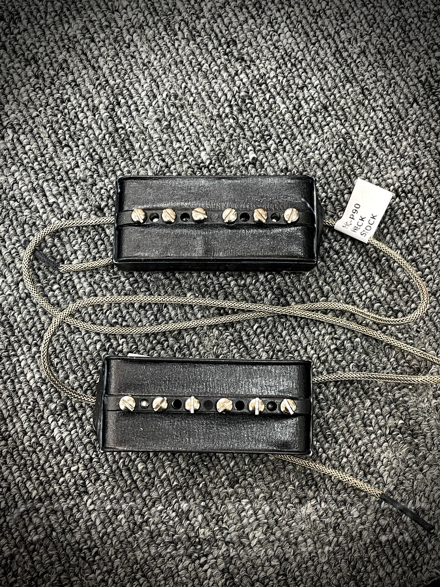 Lindy FralinNoiseless P90 Soapbar Set Raw Nickel【正規輸入品