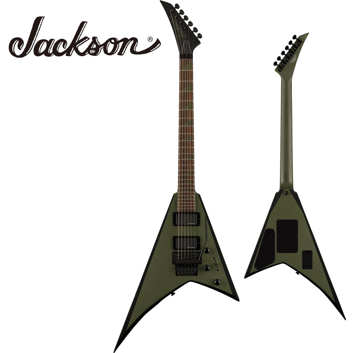 Jackson X Series Rhoads RRX24 Red with Black Bevels並行輸入 ギター