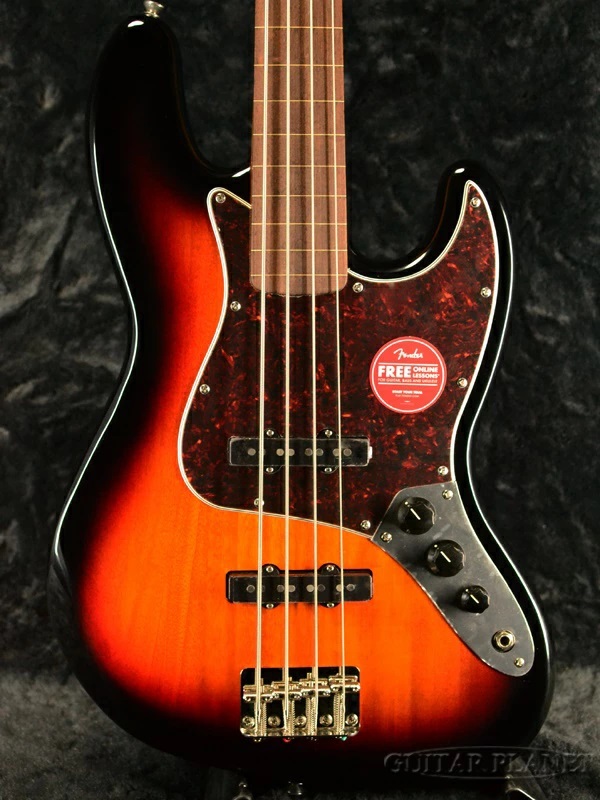 Squier by FenderClassic Vibe 60s Jazz Bass Fretless -3 Color ...