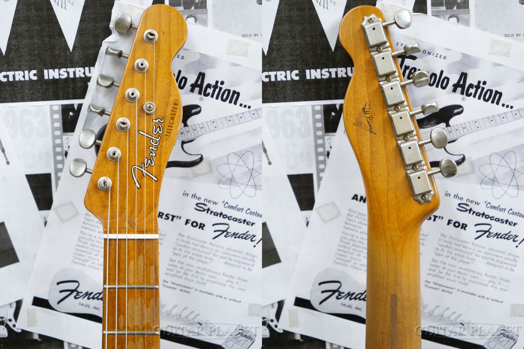 Fender Custom ShopMBS 1952 Telecaster Relic -Aged Nocaster Blonde