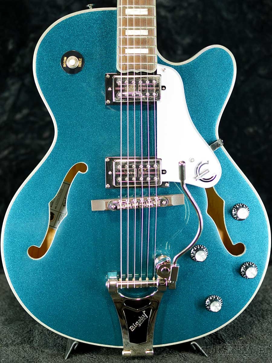 Epiphone【ボーナスセール!!】Emperor Swingster -Delta Blue Metallic