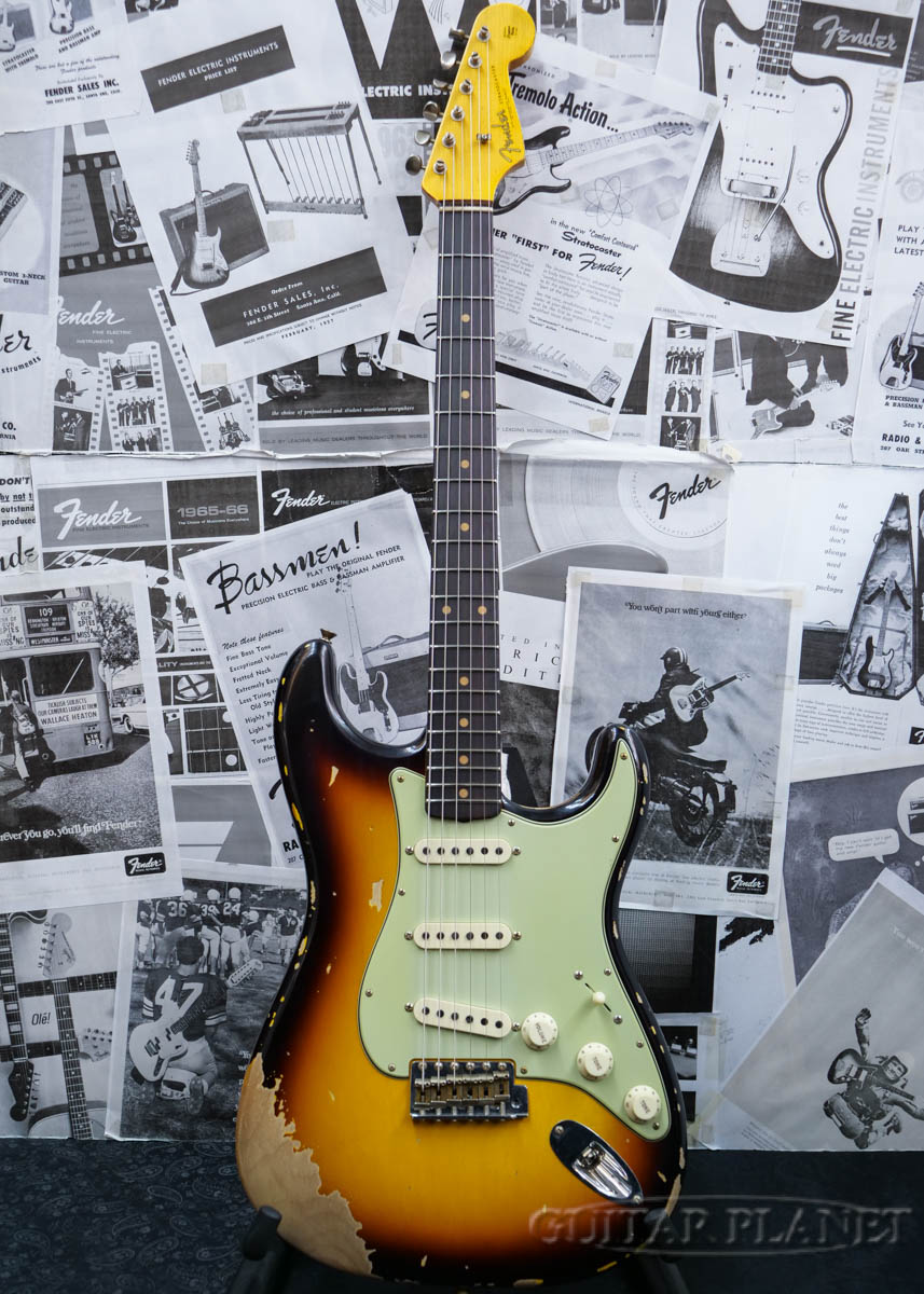 Fender Custom ShopGuitar Planet Exclusive 1962 Stratocaster Heavy 