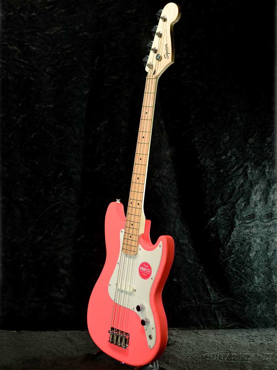 Squier by Fender《未展示品!!》Sonic Bronco Bass -Tahitian Coral