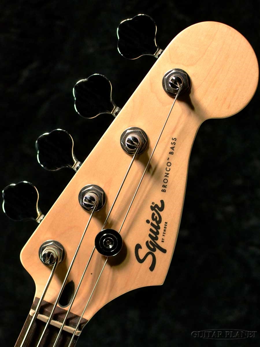 Squier by Fender《未展示品!!》Sonic Bronco Bass -Black-【Web
