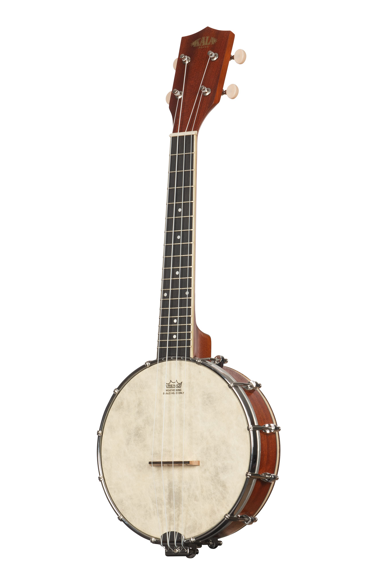 KALAKA-BNJ-MHG-C NATURAL MAHOGANY BANJO CONCERT UKULELE