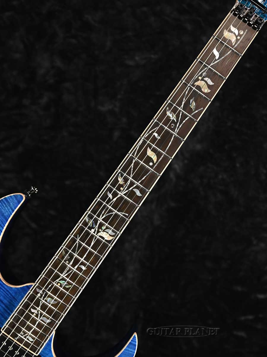 Ibanezj.custom RG8570 -RBS( Royal Blue Sapphire)- Made In Japan