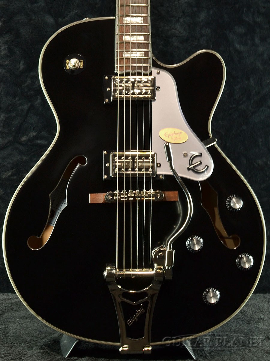 Epiphone【ボーナスセール!!】Emperor Swingster -Black Aged Gloss