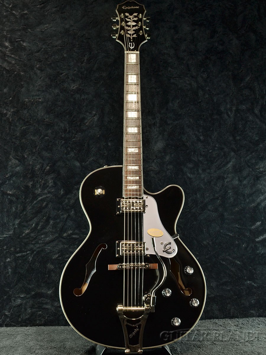 Epiphone【ボーナスセール!!】Emperor Swingster -Black Aged Gloss
