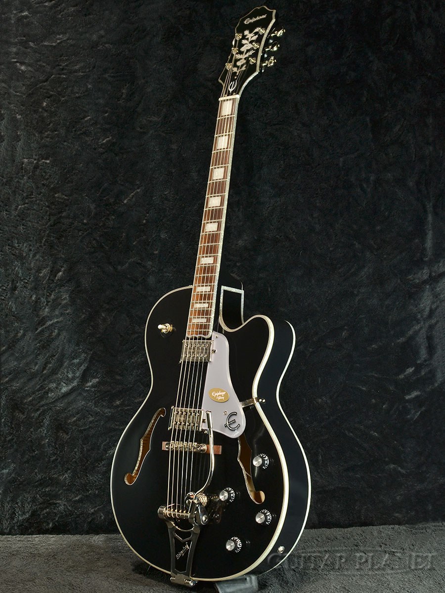 Epiphone【ボーナスセール!!】Emperor Swingster -Black Aged Gloss