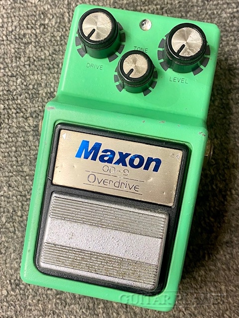 83年 MAXON OD-9 OVERDRIVE マクソン 白ラベル 4558d