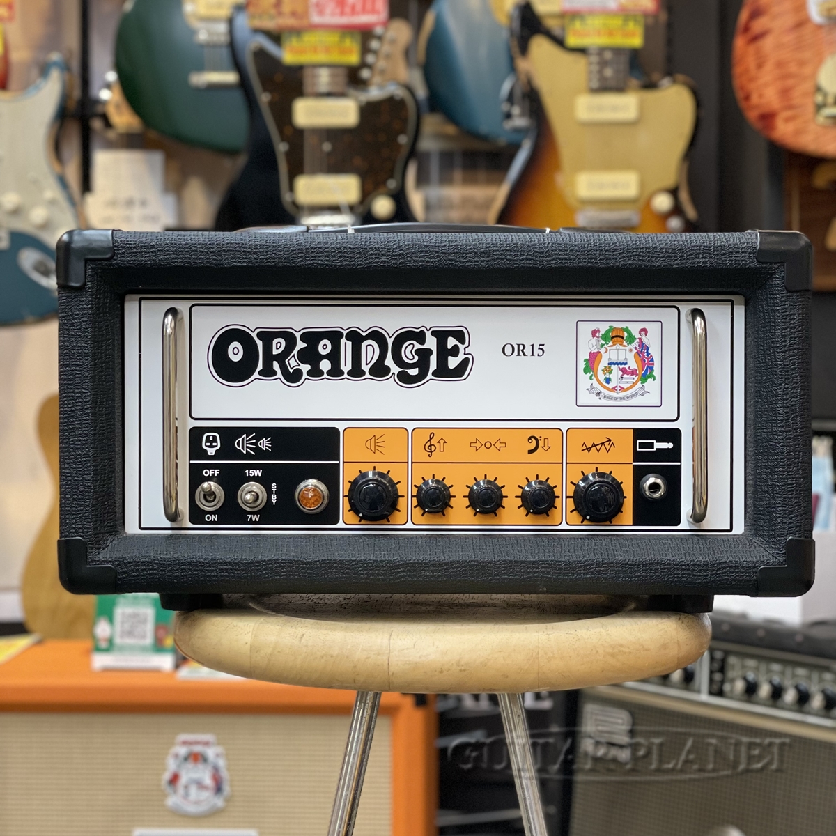 ORANGEOR15H Black【アンプヘッド】商品詳細 | ギタープラネット