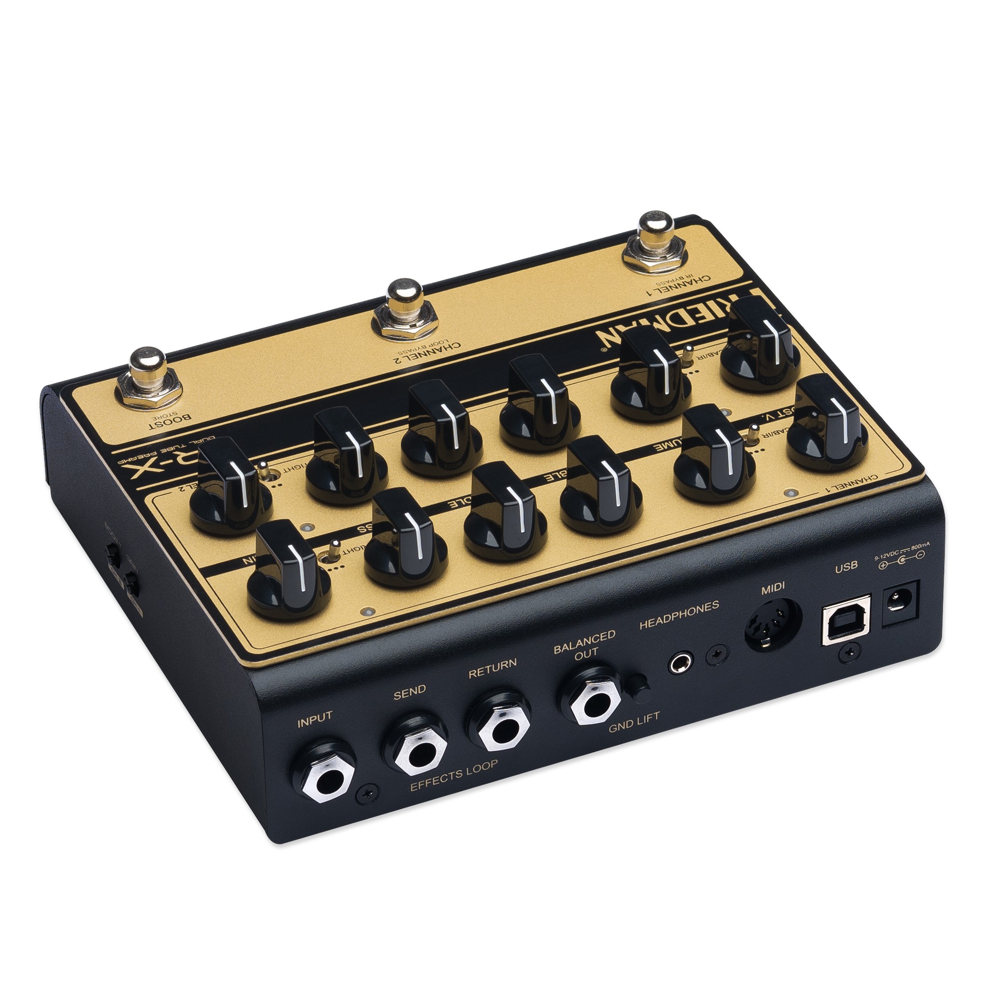 DUAL CHANNEL PRO PREAMP/K＆K ギタープリアンプウッドベース