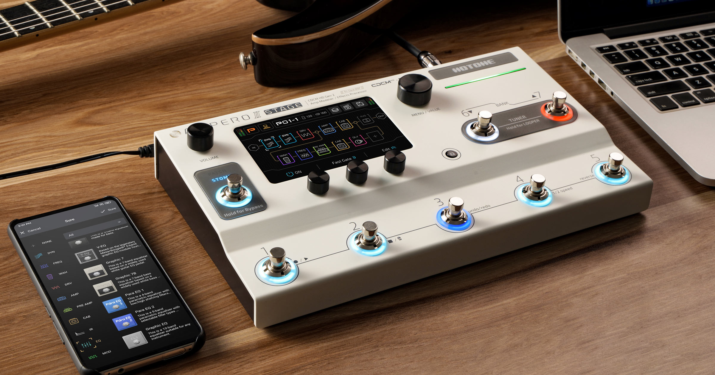 Ampero II Stomp – Hotone Audio