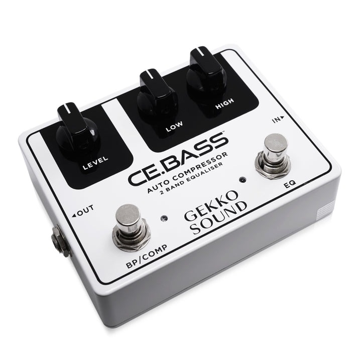 GEKKO SOUNDCE.BASS《ベース用コンプレッサー、イコライザー》【Webショップ限定】商品詳細 | ギタープラネット | 御茶ノ水  楽器の専門店、通信販売、楽器買取