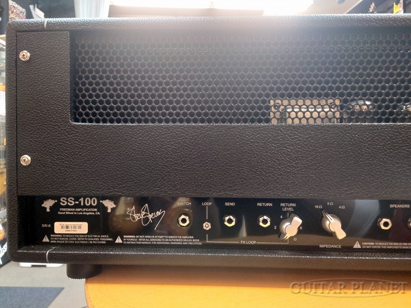 FRIEDMANSS-100 STEVE STEVENS SIGNATURE HEAD -USED!! 【100w