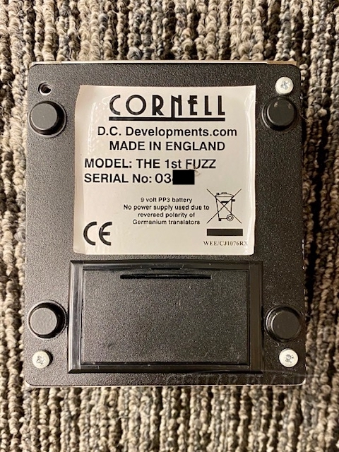 Cornell The 1st Fuzz Pedal | Reverb