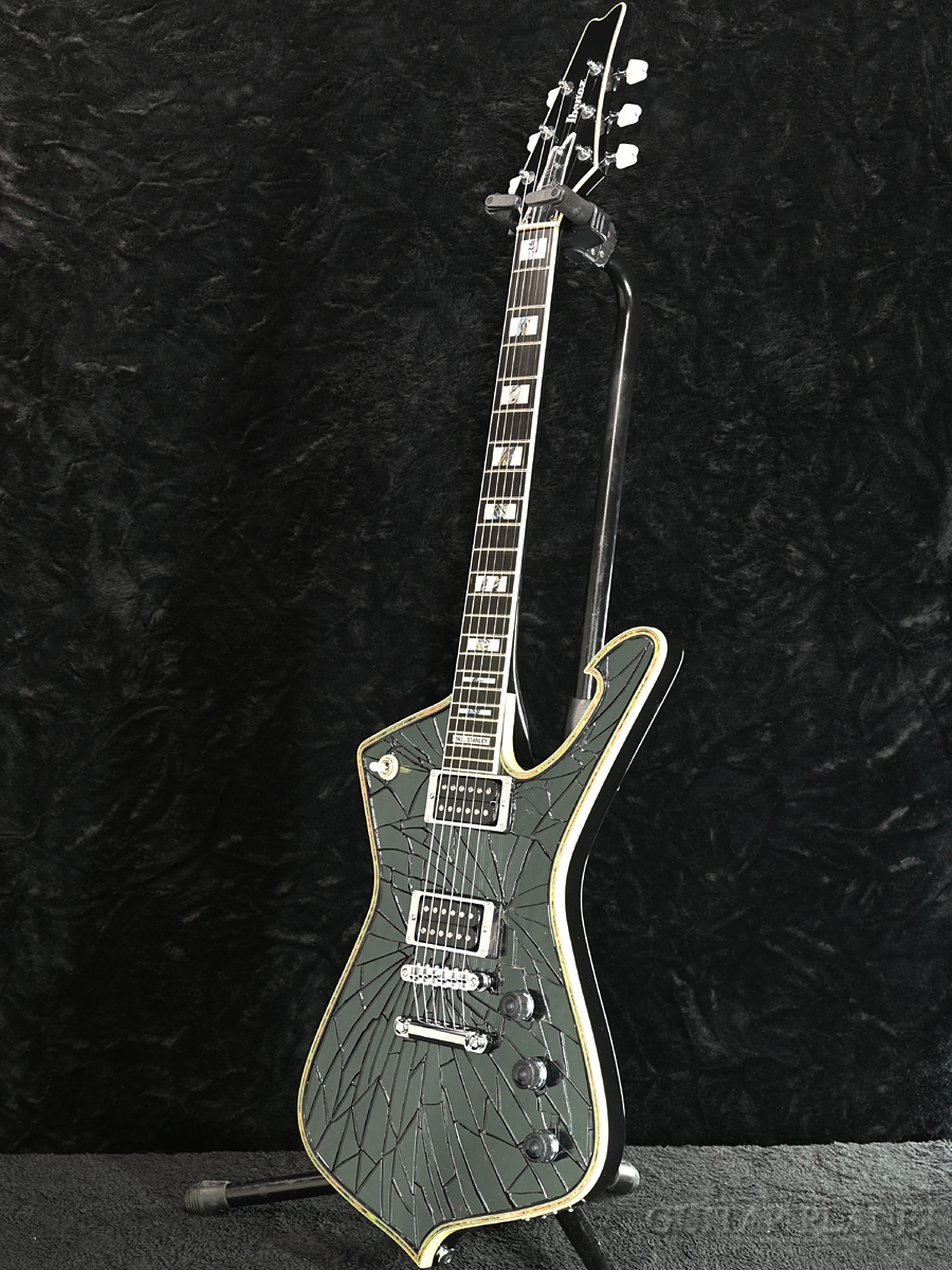 Ibanez【Spring Sale】PS3CM -Black Cracked Mirror Top- Custom