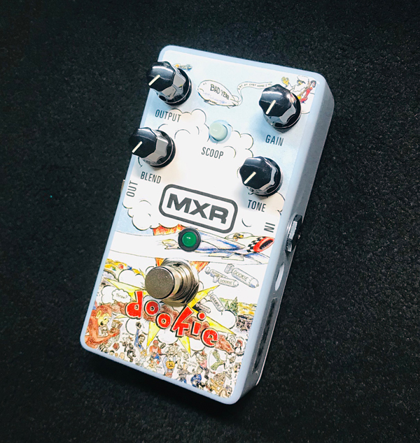 MXR DD25 Dookie Drive グリーンデイ エフェクター