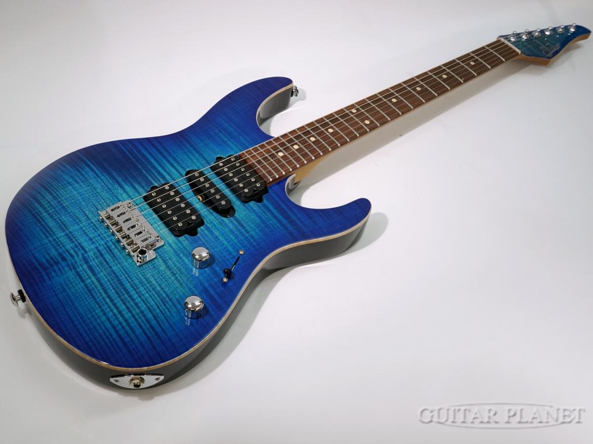 SuhrJE-Line Modern Plus Matching Headstock -Aqua Blue Burst